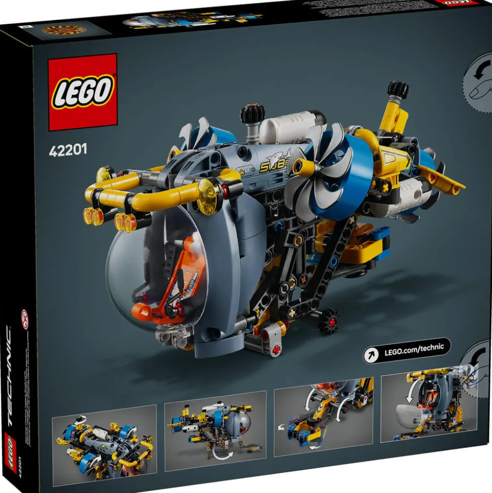 LEGO® Technic Deep-Sea Research Submarine Building Kit 42201