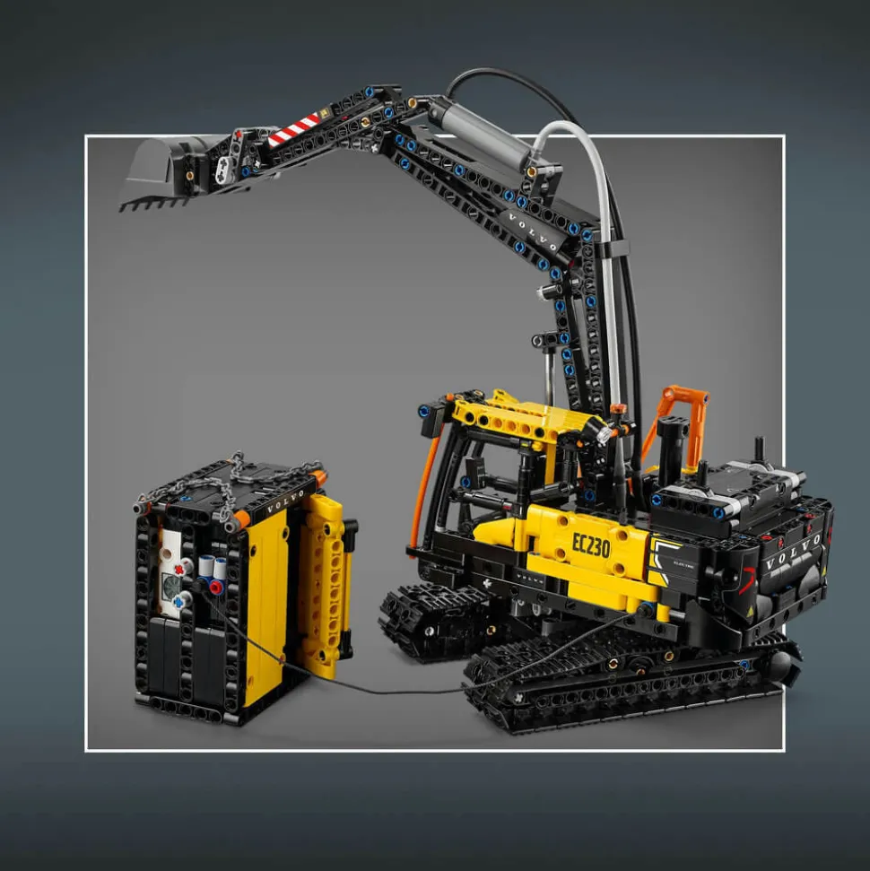 LEGO® Technic Volvo FMX Truck&EC230 Electric Excavator 2274 Piece Building Set (42175)