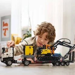 LEGO® Technic Volvo FMX Truck&EC230 Electric Excavator 2274 Piece Building Set (42175)