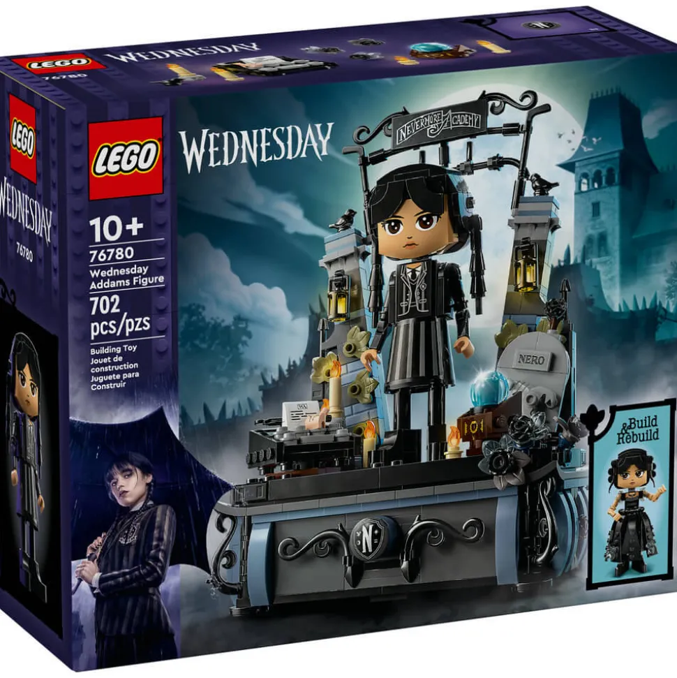LEGO® Wednesday: Wednesday Addams Figure 702 Piece Building Kit (76780)