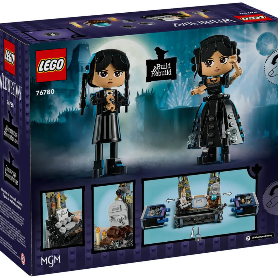 LEGO® Wednesday: Wednesday Addams Figure 702 Piece Building Kit (76780)