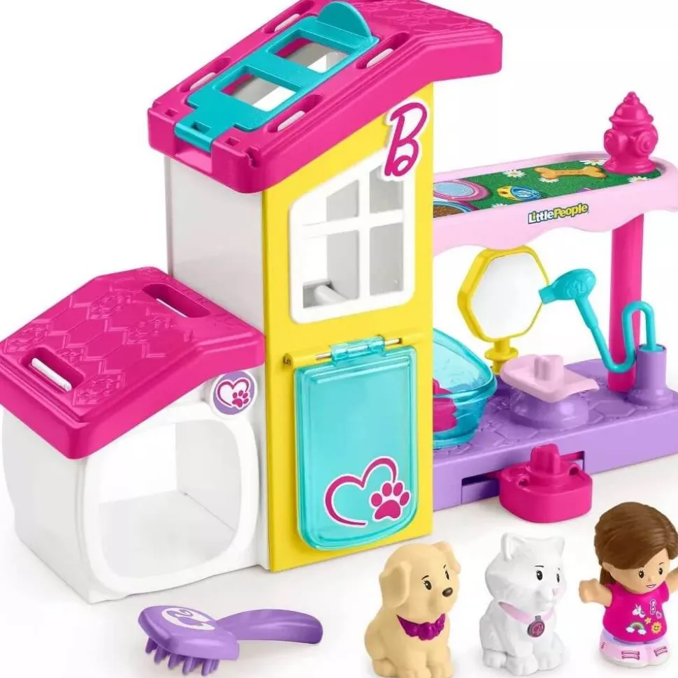 Little People Barbie Play and Care Pet Spa Playset