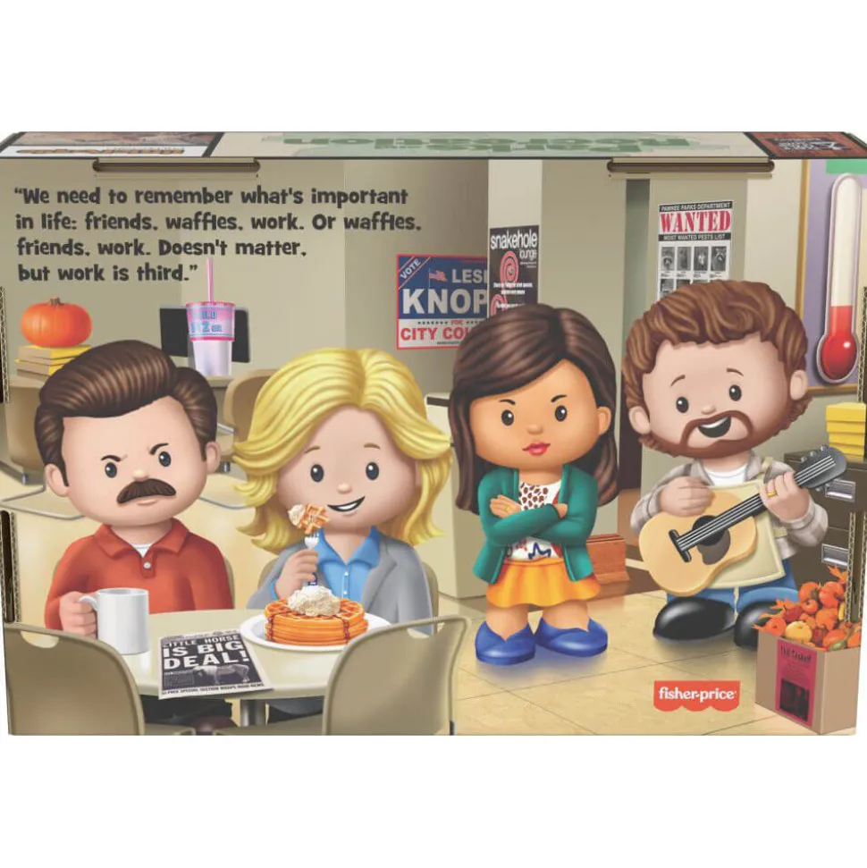 Little People Collector Parks and Recreation Special Edition Figure Se