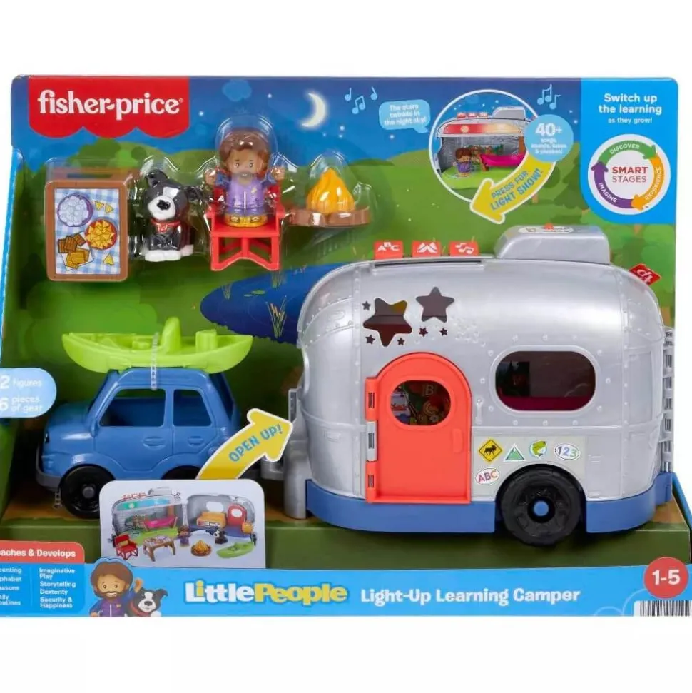 Little People Light-Up Learning Camper Playset