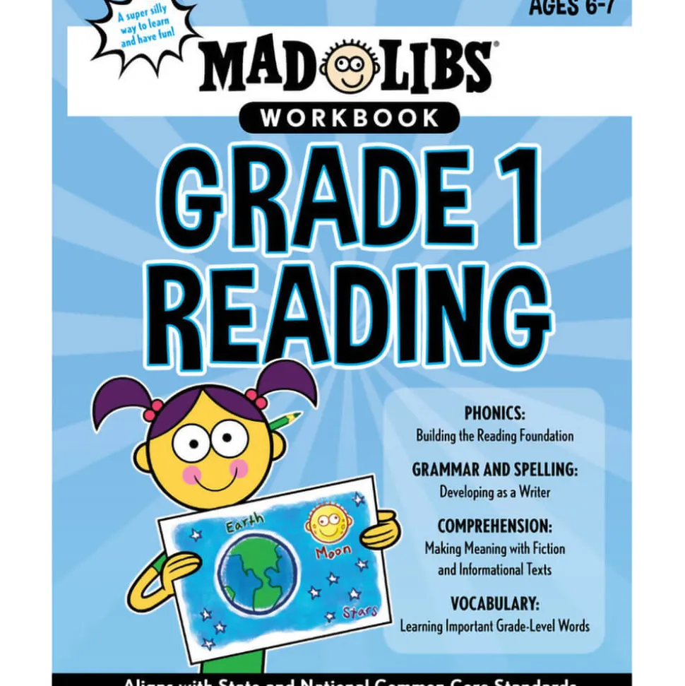 Mad Libs Workbook: Grade 1 Reading (Paperback)