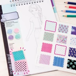Make It Real Fashion Design Sketchbook: Pastel Pop!