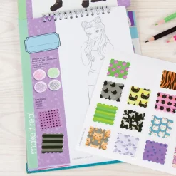 Make It Real Fashion Design Sketchbook: Pretty Kitty