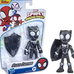 Marvel Spidey and His Amazing Friends Black Panther Hero 4" Action Fig