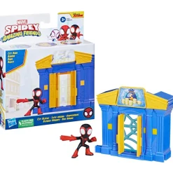 Marvel Spidey and Spidey and His Amazing Friends Miles Morales City Ba