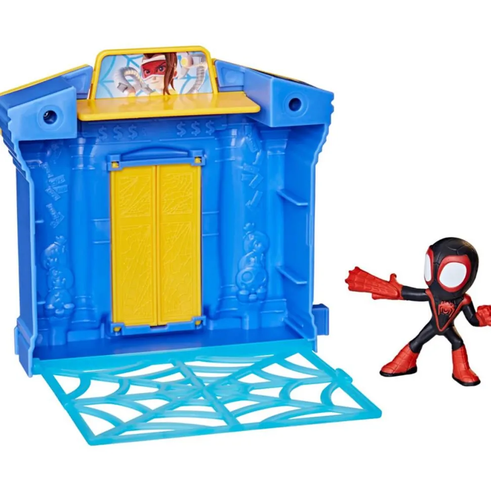 Marvel Spidey and Spidey and His Amazing Friends Miles Morales City Ba