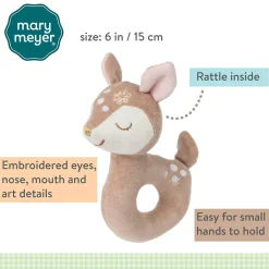 Mary Meyer Itsy Glitzy Fawn Rattle