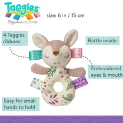 Mary Meyer Taggies Flora Fawn Rattle