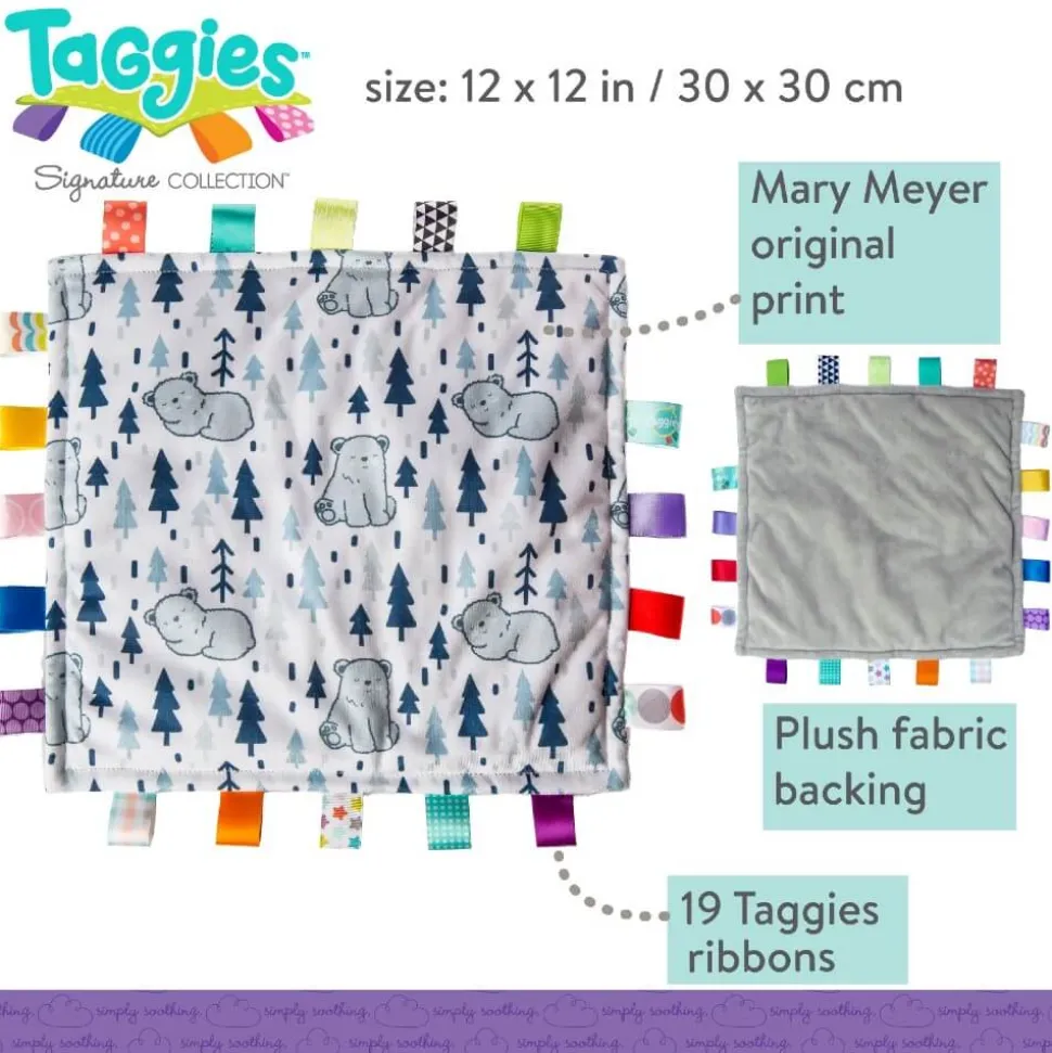 Mary Meyer Taggies Original Comfy Arctic Bears