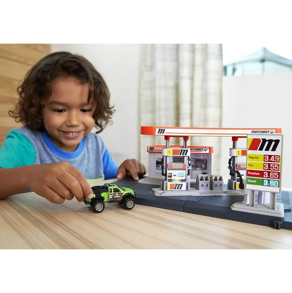 Matchbox Action drivers Fuel Station Playset