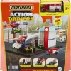 Matchbox Action Drivers Helicopter Rescue Playset