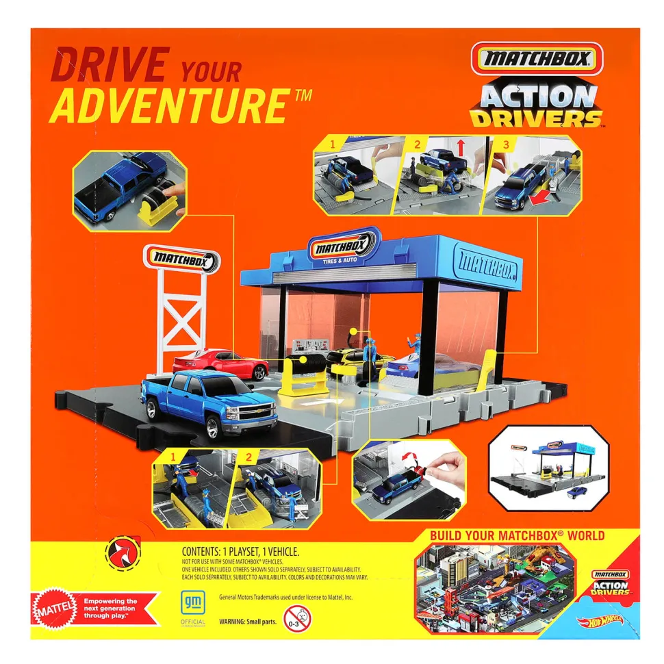 Matchbox Action Drivers Matchbox Auto Shop Playset