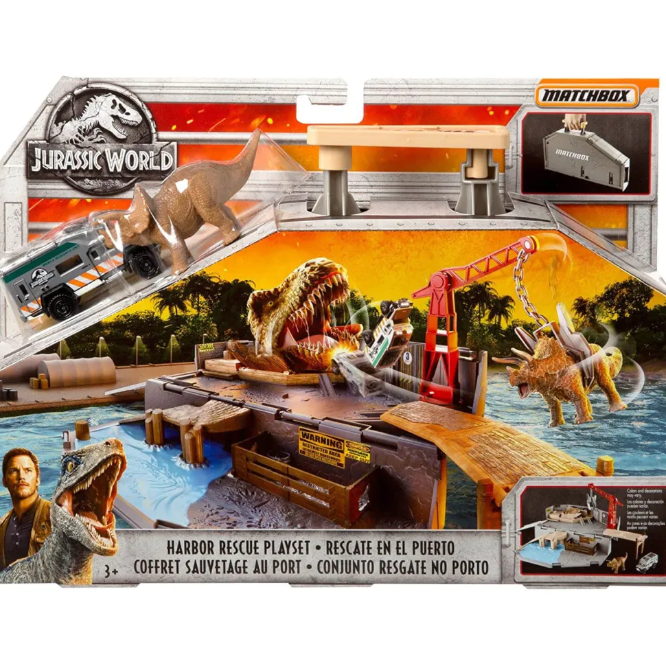 Matchbox Jurassic World Island Escape Playset