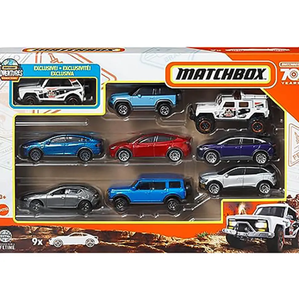 Matchbox 9-Pack Vehicle Gift Pack 1B