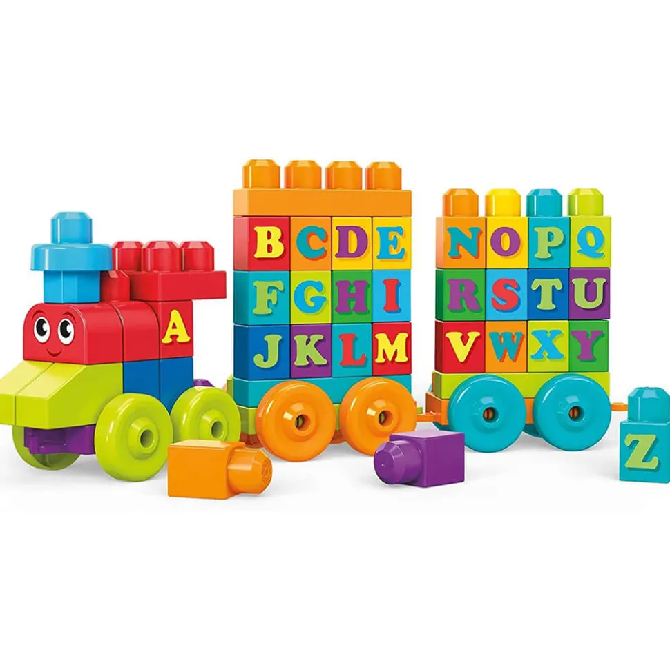 MEGA Bloks Building Basics ABC Learning Train