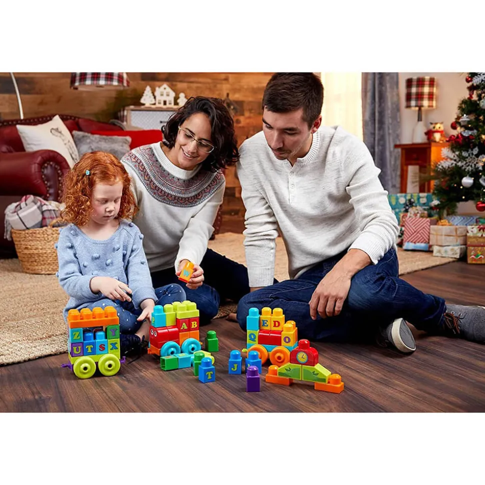 MEGA Bloks Building Basics ABC Learning Train