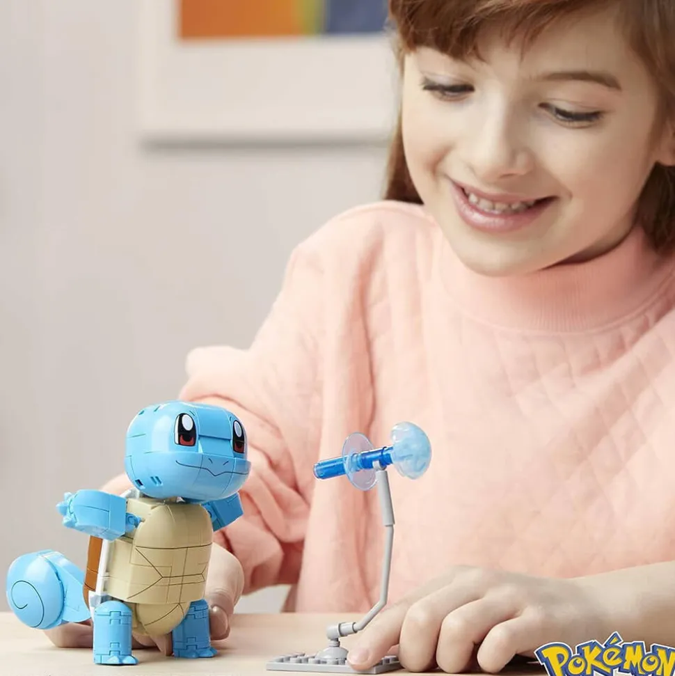 MEGA Construx Pokémon Build and Show Squirtle 199 Piece Building Set