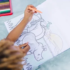 Melissa and Doug Animals Jumbo Coloring Pad