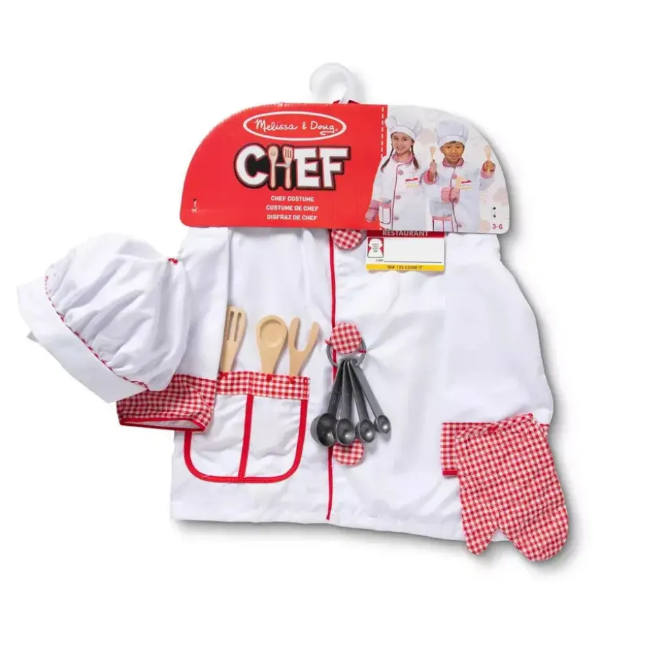 Melissa and Doug Chef Costume Role Play Set