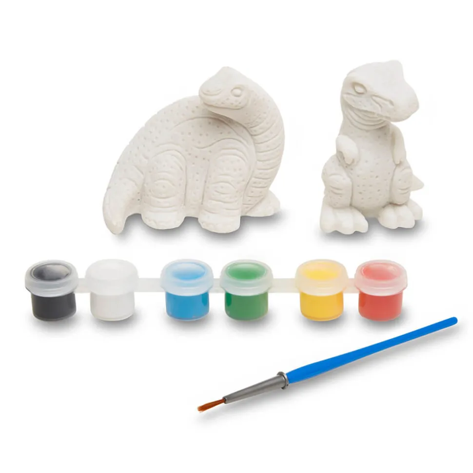 Melissa and Doug Created by Me! Dinosaur Figurines Craft Kit