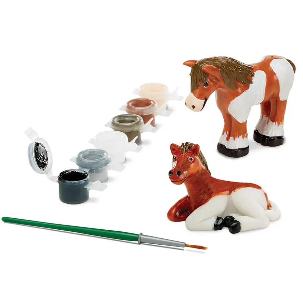 Melissa and Doug Created by Me! Horse Figurines Craft Kit