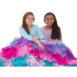 Melissa and Doug Created by Me Flower Fleece Quilt Kit