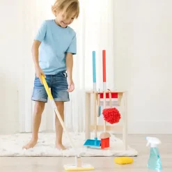 Melissa and Doug Deluxe Dust! Sweep! Mop! Cleaning Playset