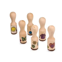 Melissa and Doug Deluxe Happy Handle Stamp Set