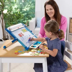 Melissa and Doug Double-Sided Magnetic Tabletop Easel