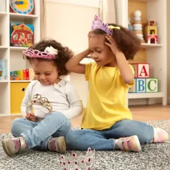 Melissa and Doug Dress-Up Tiaras Role Play Collection Set