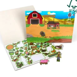 Melissa and Doug Farm Reusable Sticker Pad
