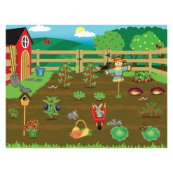 Melissa and Doug Farm Reusable Sticker Pad