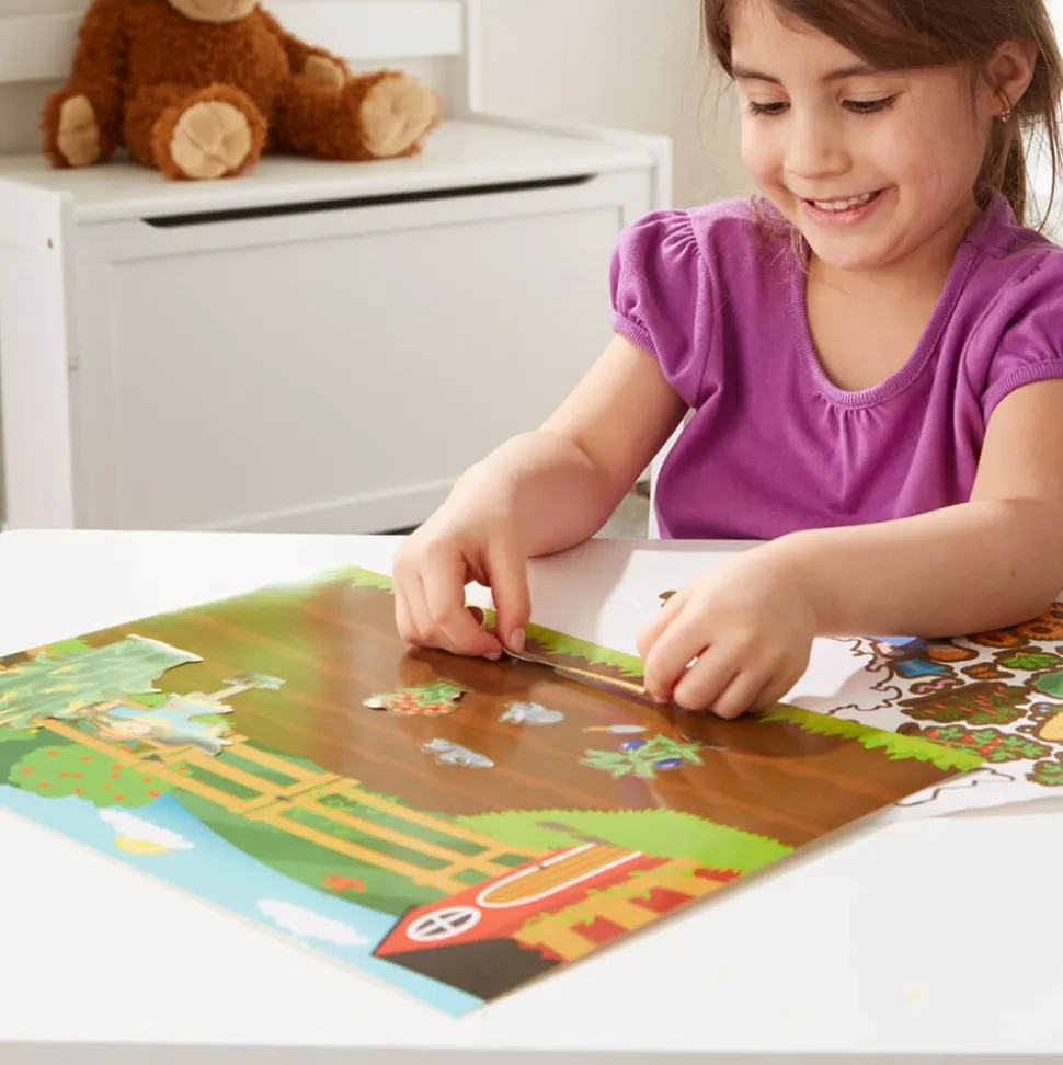 Melissa and Doug Farm Reusable Sticker Pad
