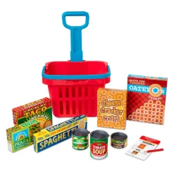 Melissa and Doug Fill&Roll Grocery Basket Play Set