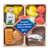 Melissa and Doug Food Groups Wooden Food Play Set