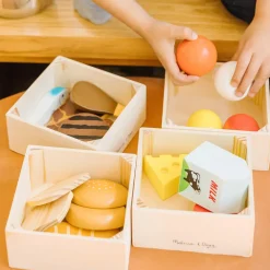 Melissa and Doug Food Groups Wooden Food Play Set