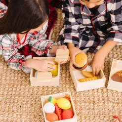 Melissa and Doug Food Groups Wooden Food Play Set