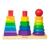 Melissa and Doug Geometric Stacker Toddler Toy