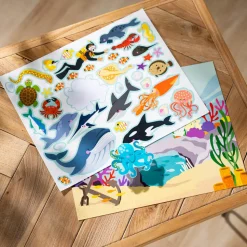 Melissa and Doug Habitats Reusable Sticker Pad