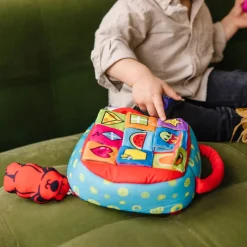 Melissa and Doug K’s Kids Take-Along Shape Sorter Baby and Toddler Toy