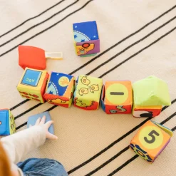 Melissa and Doug K’s Kids Match&Build Soft Blocks