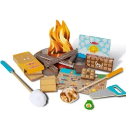 Melissa and Doug Let's Explore Campfire S'Mores Play Set