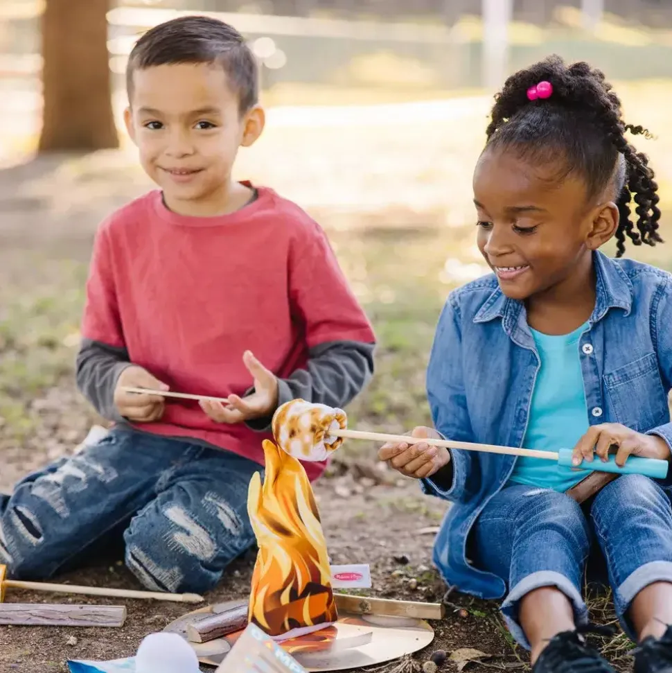 Melissa and Doug Let's Explore Campfire S'Mores Play Set