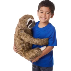 Melissa and Doug Lifelike Sloth Plush