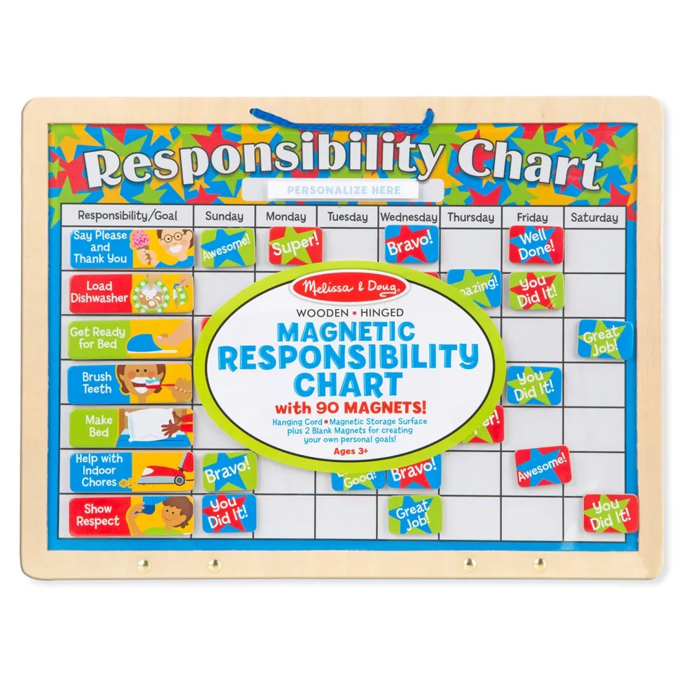 Melissa and Doug Magnetic Responsibility Chart
