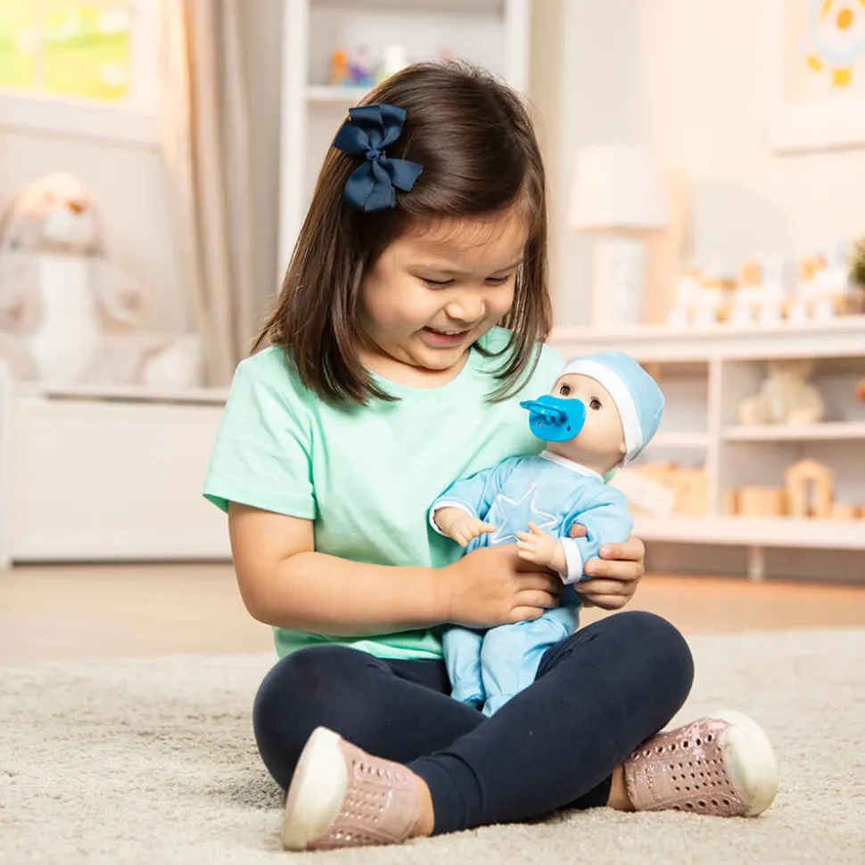 Melissa and Doug Mine to Love Jordan 12 Inch Baby Doll